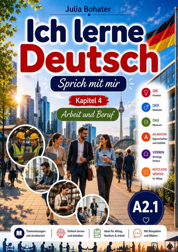 Ich lerne Deutsch. Sprich mit mir. Wortschatz Kapitel 4. Arbeit und Beruf